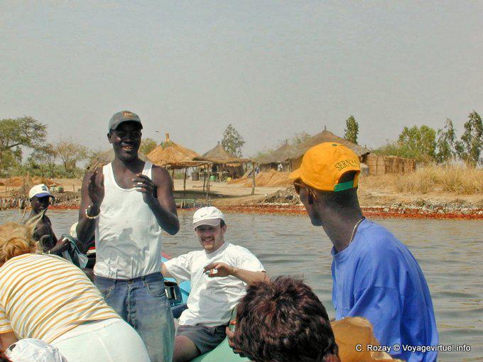 La alegría en el barco - Senegal