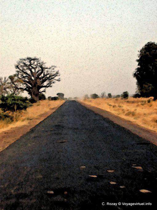 en la carretera de nuevo - Senegal