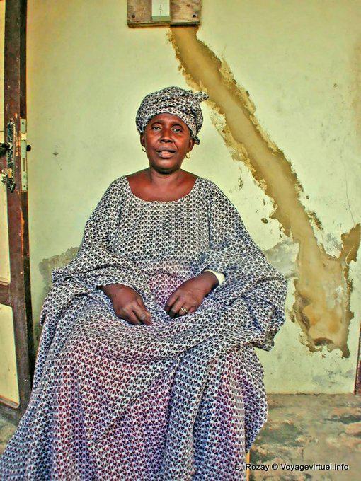 Retrato de la Vieja, Foundiougne - Senegal