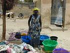 Retrato de una lavandera, Senegal.