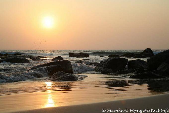Puesta de sol, Beruwela - Ceilan Sri Lanka