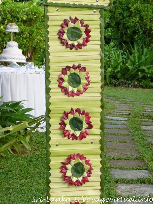 Decoración de la boda, Eden Hotel, Beruwela - Ceilan Sri Lanka