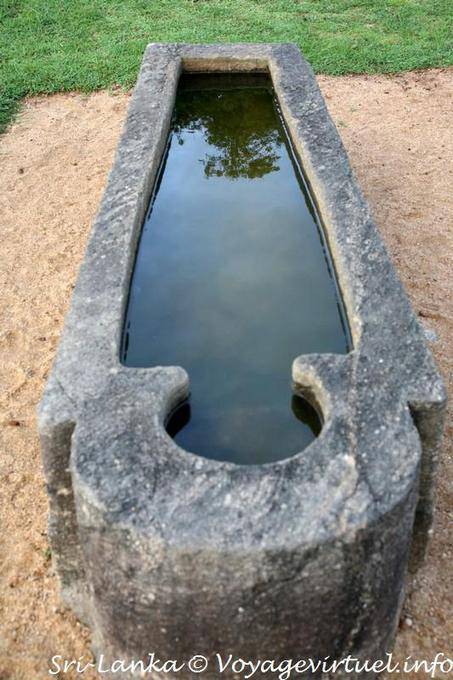 El behethoruwa o la droga a través Medirigiriya - Ceilan Sri Lanka