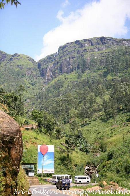 Paisaje cerca Ramboda, PBC Highway, Nuwara Eliya - Ceilan Sri Lanka