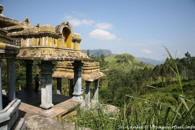 Templo de Patana, Avissawella-Hatton-Nuwara Eliya carretera - Ceilan Sri Lanka