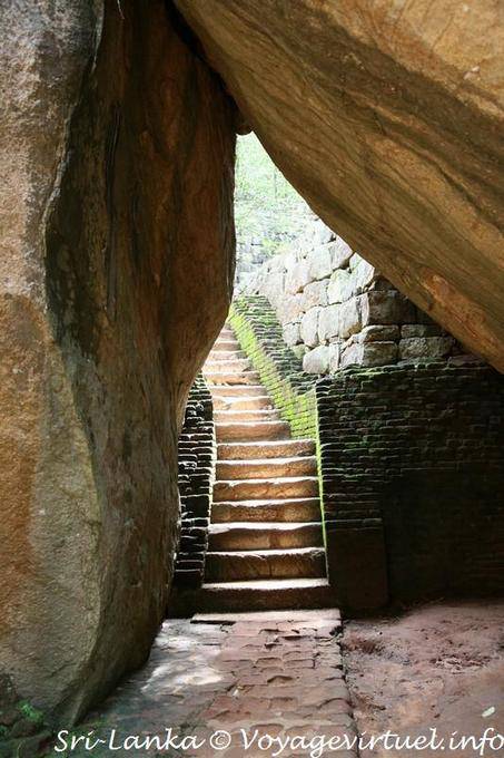 Boulder arco (arco de piedra), Sigiriya - Ceilan Sri Lanka