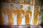 Fresco Gadaladeniya Templo, Pilimathalawa a Kandy, Ceilan Sri Lanka.