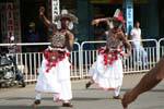 Bailarines con ghungharus o pies ghunghurus, marcharon en Nuwara Eliya, Ceilan Sri Lanka.