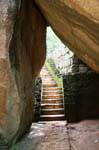 Boulder arco (arco de piedra), Sigiriya, Ceilan Sri Lanka.