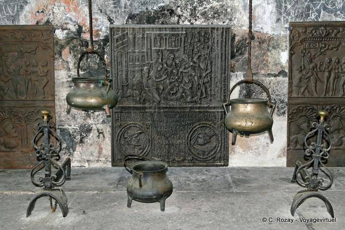 Placas chimeneas Castillo de Chillon - Suiza