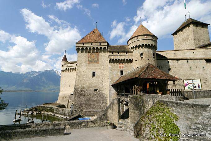 Castillo de Chillon entrada - Suiza