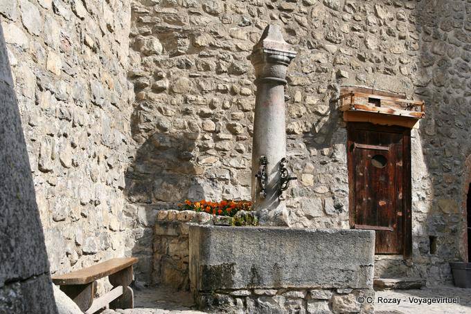 Fontaine, el Castillo de Chillon - Suiza