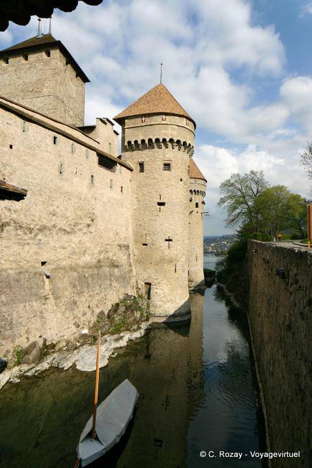 El barco ebrio, el Castillo de Chillon, Montreux - Suiza