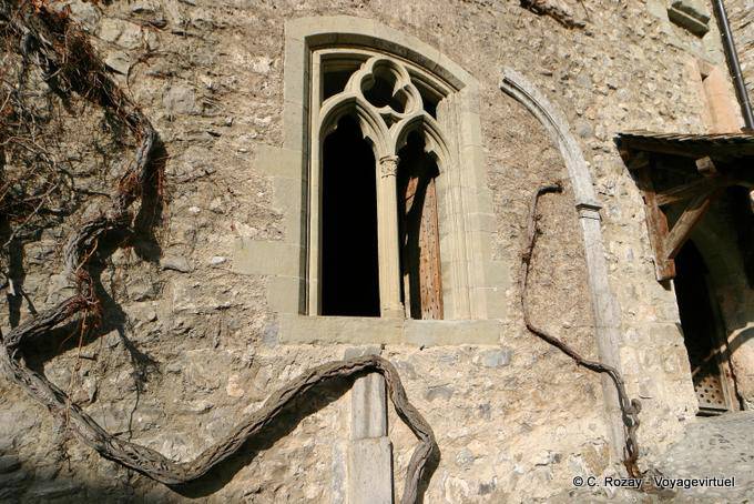Suavidad y aspereza, el Castillo de Chillon - Suiza