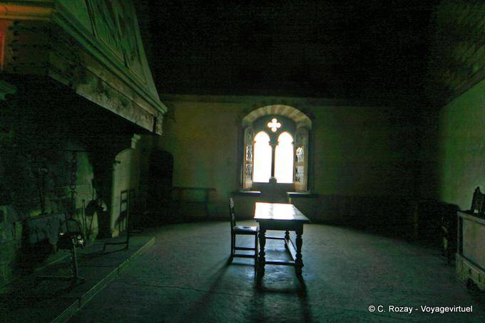 Cuarto oscuro del castillo de Chillon - Suiza