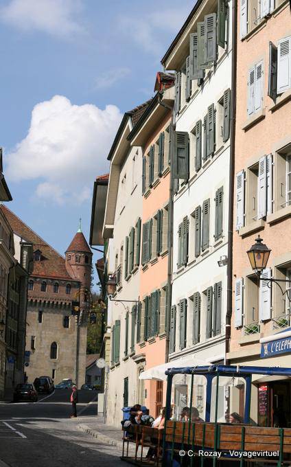 Lausana, rue Cité-Detrás - Suiza