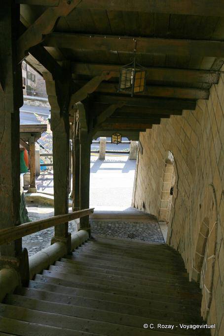 Mercado Escaleras, Lausana - Suiza