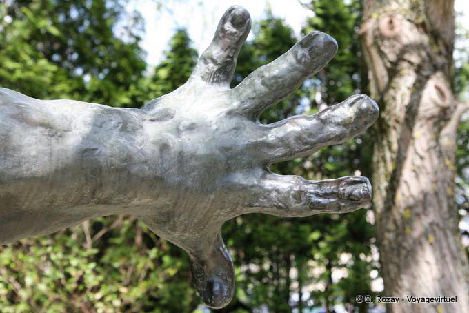 La mano del Centauro, Bourdelle, Gianadda - Suiza