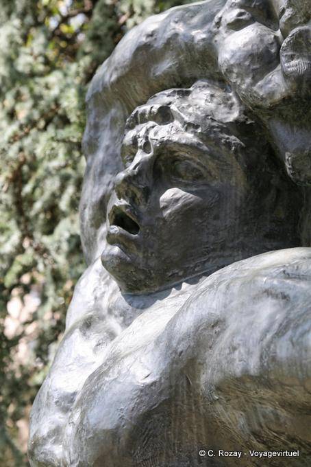 Gros cabeza lomo del centauro, Bourdelle Sculpture Park Gianadda - Suiza