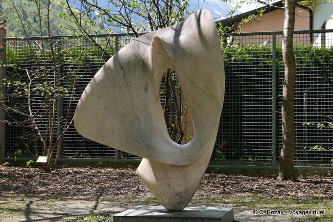 Obra de Max Bill, Martigny, fundación Gianadda - Suiza