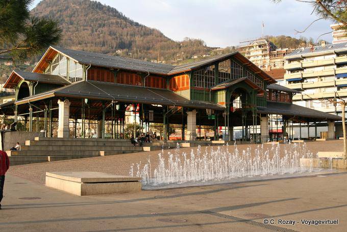 Plaza del Mercado, Montreux - Suiza