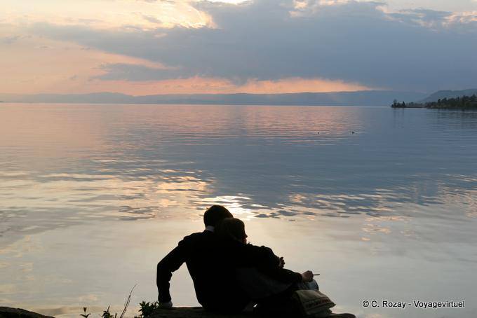 Los amantes del lago de Montreux - Suiza