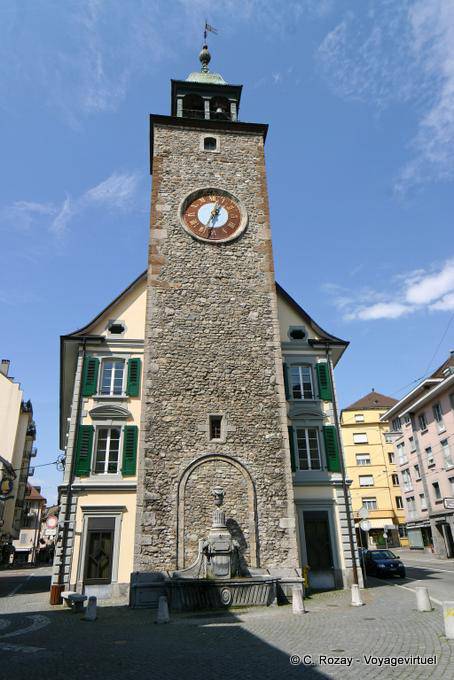La Torre del Reloj, Vevey - Suiza