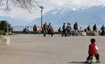 Domingo Promenade Ouchy, Suiza.