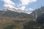 Paisaje montañoso de Evionnaz, Suiza.
