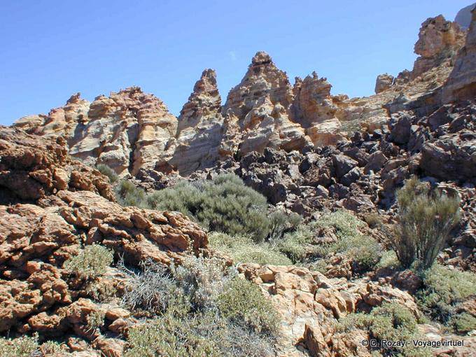 Moonscape al pie del Teide, Tenerife