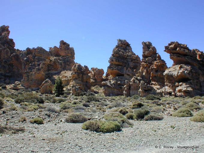 En la caldera del Teide, Tenerife