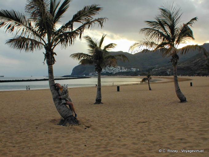 La playa de Las Teresitas, Tenerife