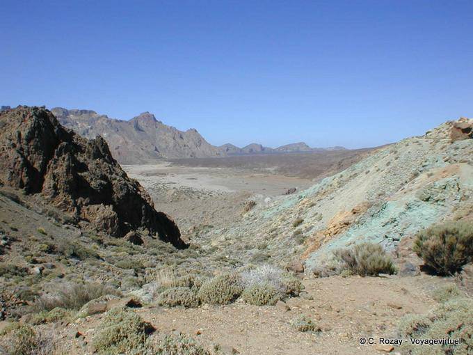Colores de la Caldera, el Teide, Tenerife