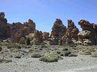 En la caldera del Teide, Tenerife.