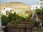 Tormenta de luz, vista desde la Granadilla Casa Rural, Tenerife.