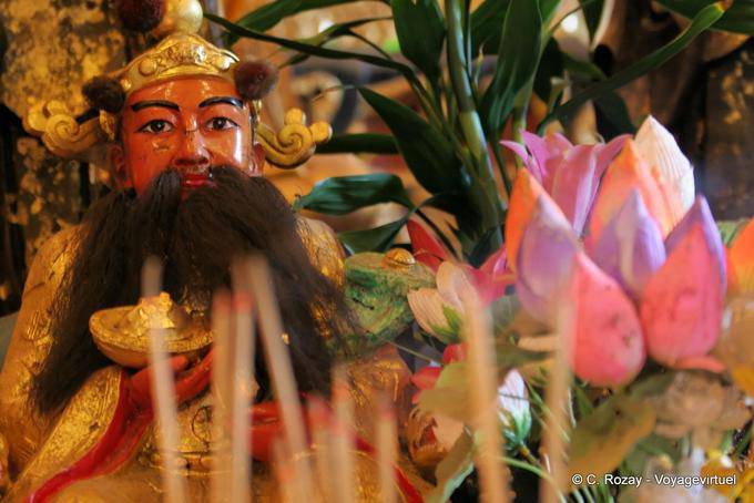 Nat loto, Wat Choeng Phanan, Ayutthaya - Tailandia