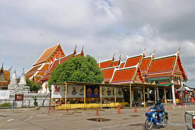 Exterior, Wat Choeng Phanan, Ayutthaya - Tailandia