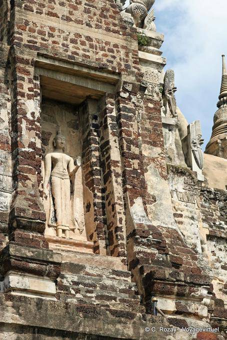 Jataka nicho (Ratchaburana), Wat Raj Burana, Ayutthaya - Tailandia