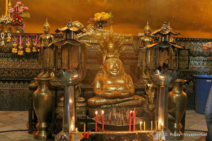 Laughing Buddha, Wat Pho, Bangkok - Tailandia