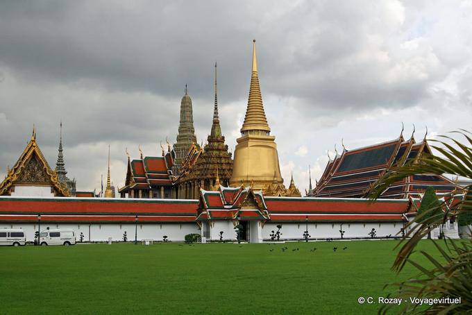 Embarazada, Wat Phra Kaew, Bangkok - Tailandia