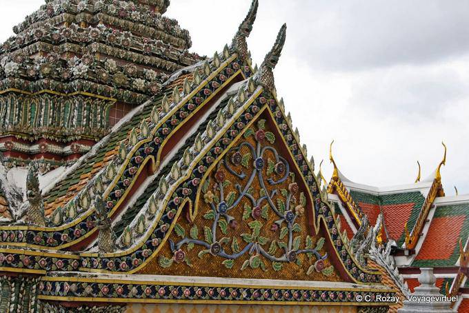 Techo Sawetkudakarn Viharn Phra Yod, Wat Phra Kaew, Bangkok - Tailandia