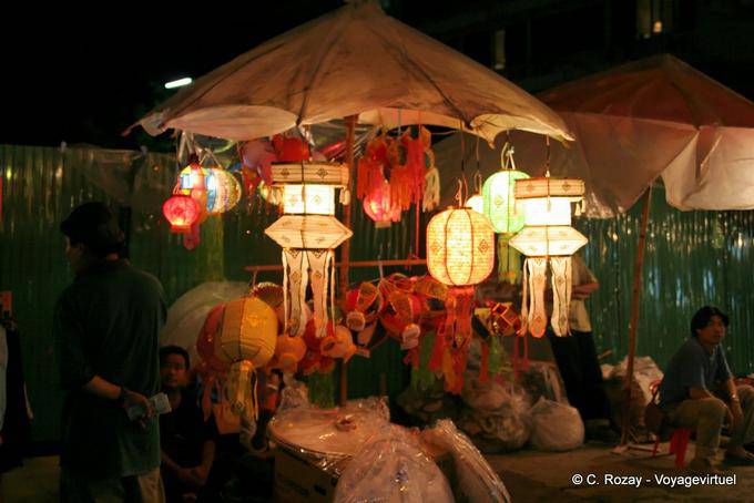 Suspensiones brillantes China, Chiang Mai - Tailandia