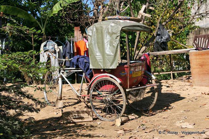 Rickshaw habitada, Chiang Mai - Tailandia