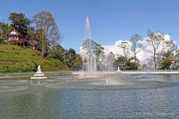 El tanque, Phuping Palace, Chiang Mai - Tailandia