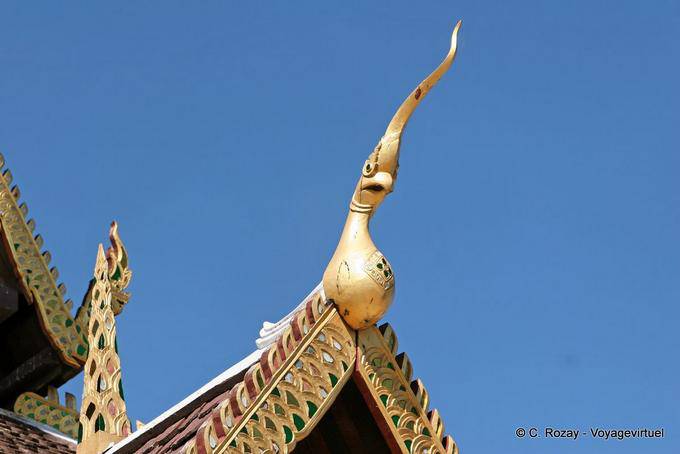 Wat Pan Tao Chofah del Templo Chiang Mai - Tailandia