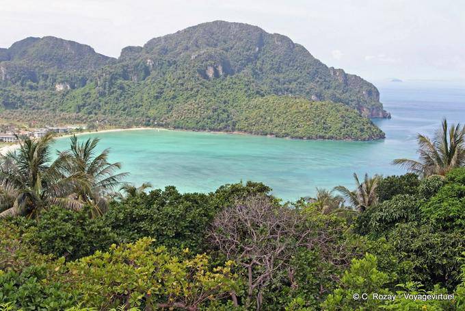 Panorama Lodalum Bay, Koh Phi Phi - Tailandia