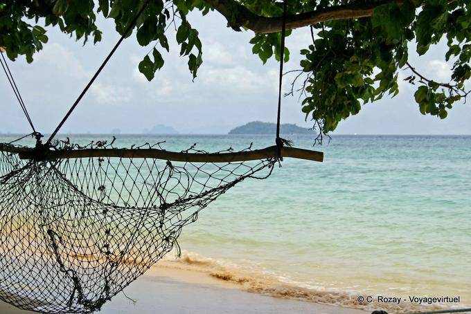La red suspendida, Koh Phi Phi - Tailandia