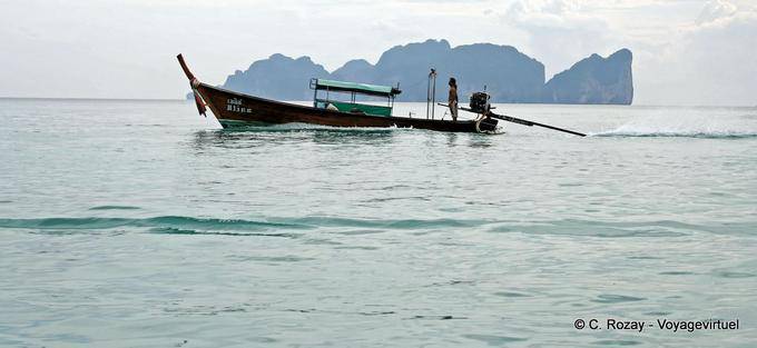 Long Tail tradicional, Koh Phi Phi - Tailandia