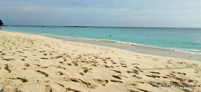 Panorama de Long Beach, Koh Phi Phi - Tailandia
