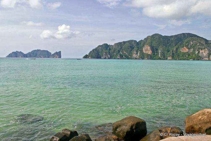 Otro punto de vista de la Long Beach, Koh Phi Phi - Tailandia